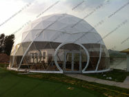 Large Aluminium Geodesic Dome Tent PVC Professional Easy Transportation Trouble Free