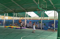 5*32M Flame Retardant Movable Aluminum PVC Event Tent with Green Roof Cover for Outside Basketballs